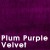 Plum Purple - Velvet
